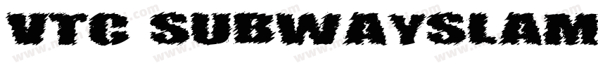 VTC SubwaySlamSC Regular字体转换
